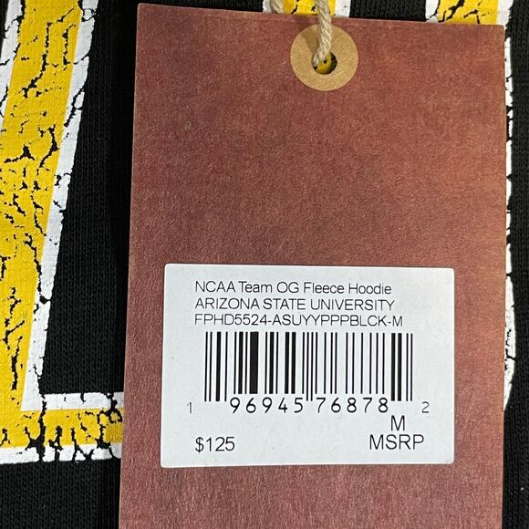 Arizona State Sun Devils Mitchell & Ness Fleece Hoodie - Picture 6 of 6